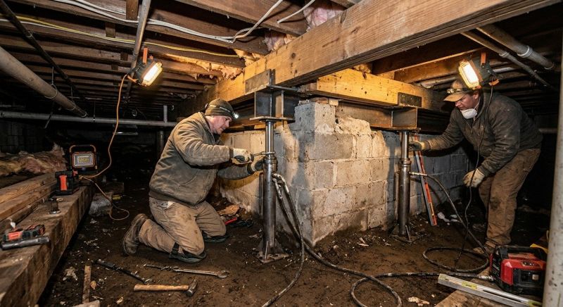 Top Foundation Repair Companies in Metamora, MI